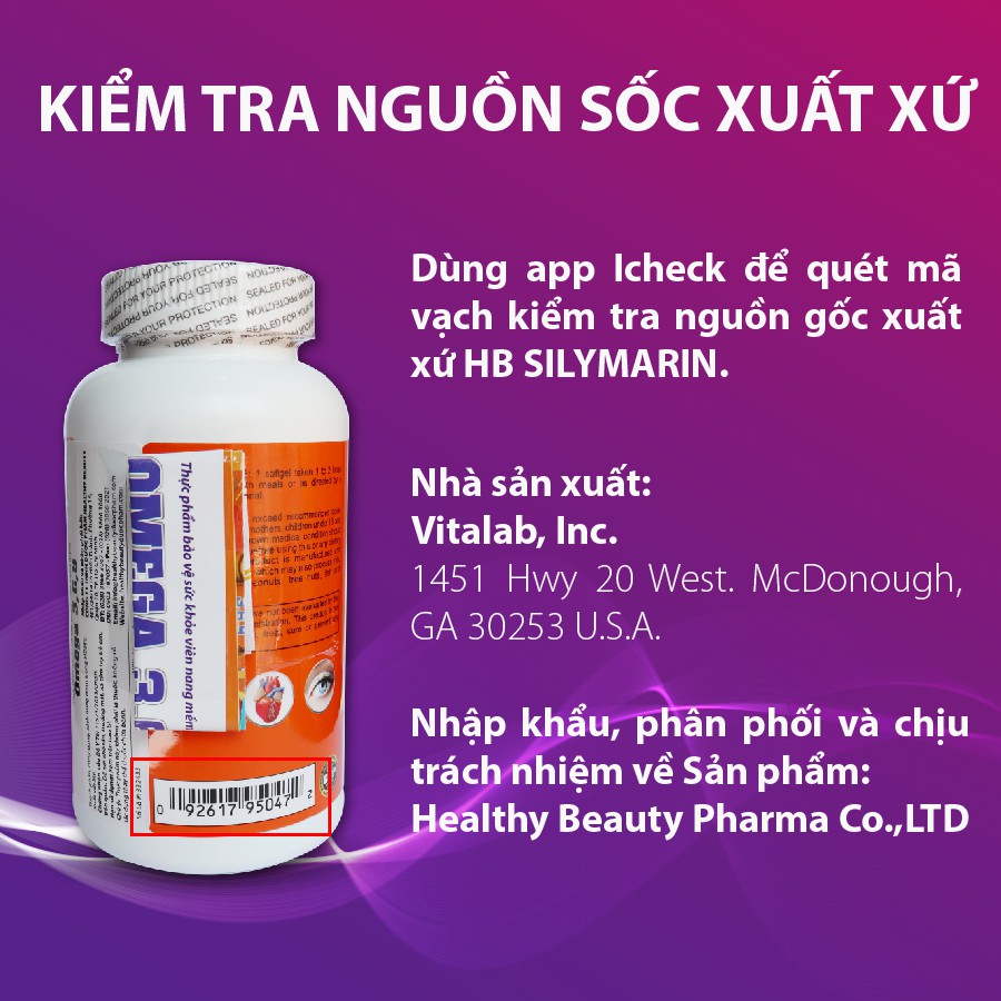 Viên Uống Healthy Beauty Omega 3,6,9 Từ Dầu Hạt Lanh 100 Viên &amp; 200 Viên