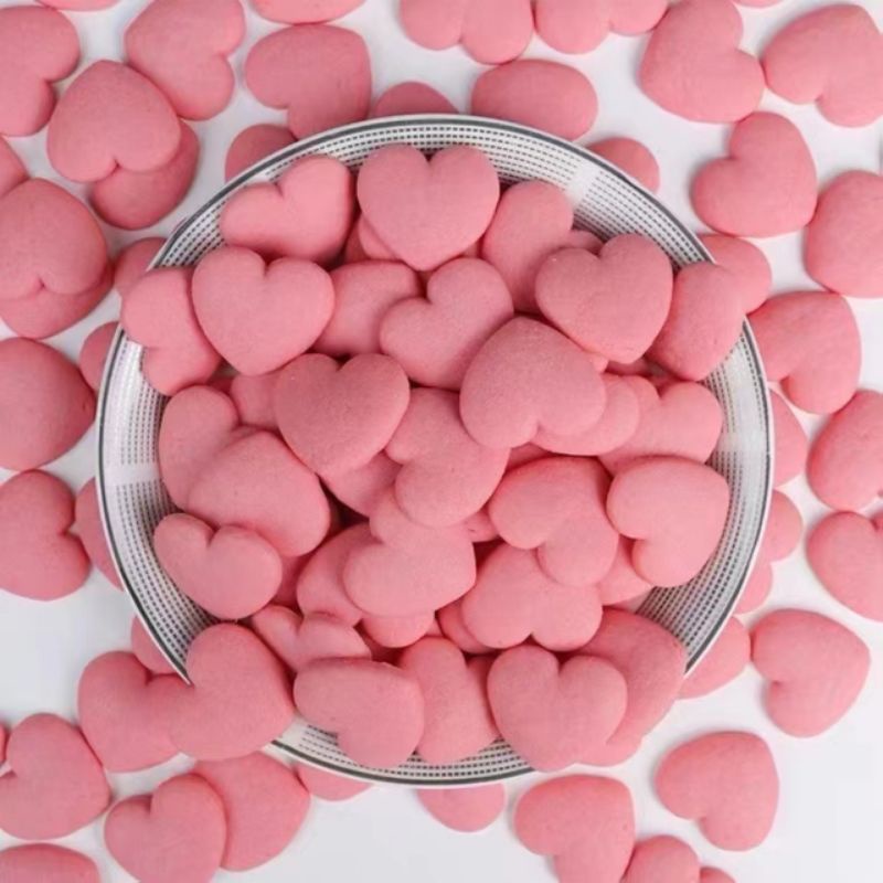 Bánh quy hồng trang trí bánh sinh nhật gói 220g