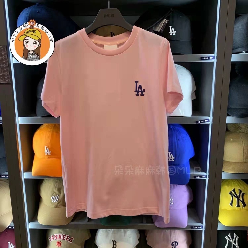 Áo Thun Tay Ngắn In Hình Chuột Mickey Mlb 31TSK1031 439 Thời Trang Mùa Hè Cho Cặp Đôi