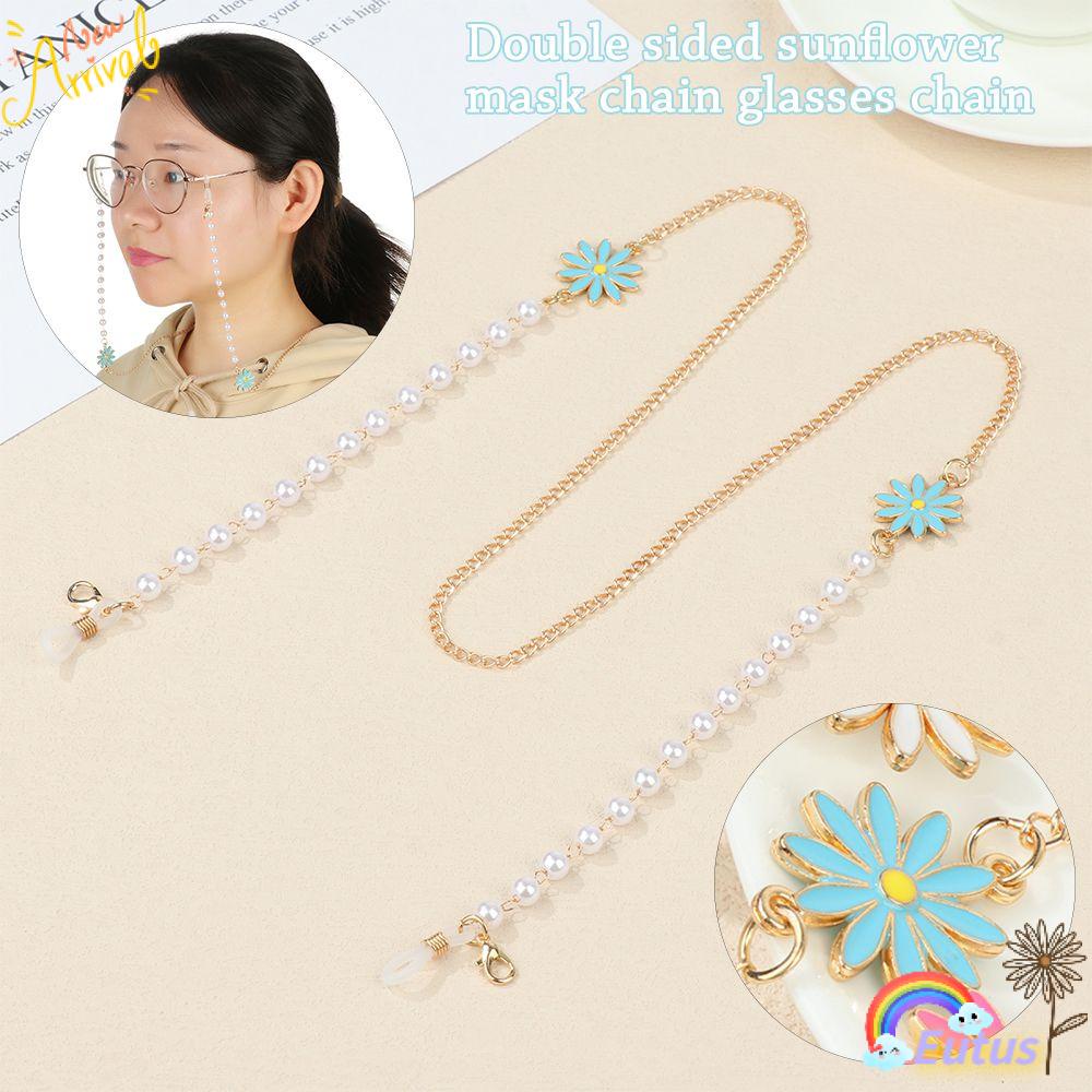 Dây Đeo Mắt Kính Hình Hoa Hướng Dương Thời Trang Bảo Vệ Cổ