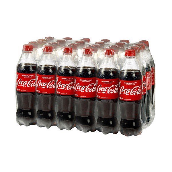 Thùng 24 Nước Ngọt Có Gas Coca Cola Soft Drink Chai Nhựa PEP 390ml Date Luôn Mới