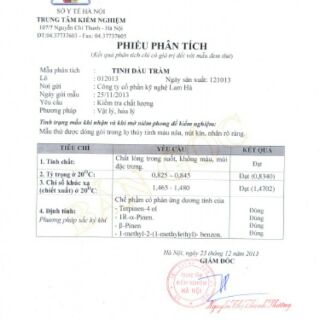 Tinh dầu tràm trà Lam Hà 10ml