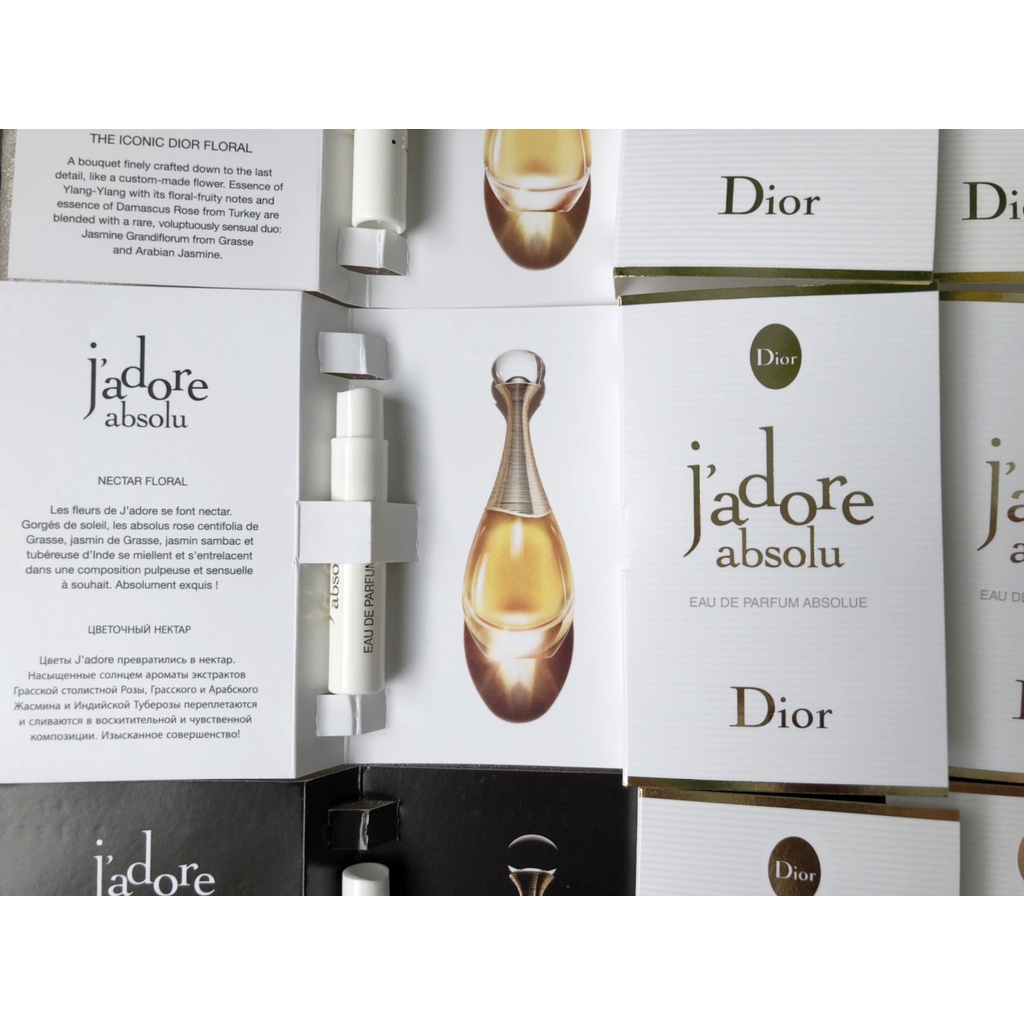 Mẫu thử nước hoa Dior Jadore chính hãng các mùi