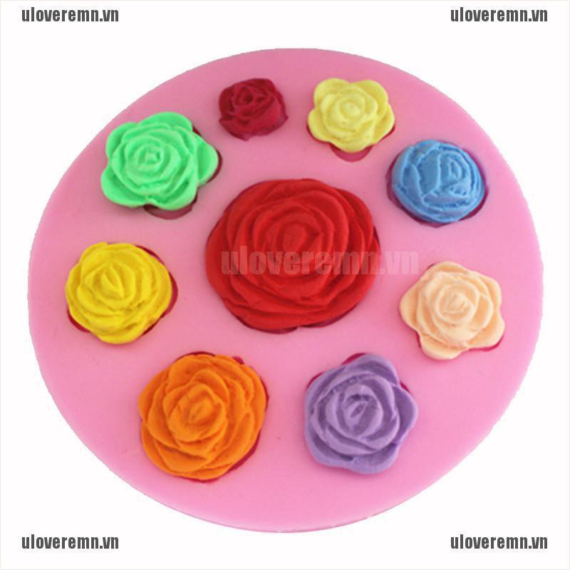 1 Khuôn silicone Tạo Hình Hoa Trang Trí Bánh Kem / Sô Cô La