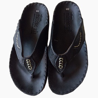 Dép xỏ ngón nam da bò cao cấp TH_XN348
