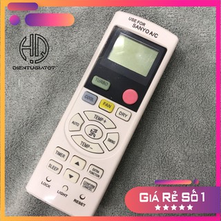 [GIÁ GỐC] - BH 3 THÁNG - Remote điều khiển máy lạnh Sanyo Inverter mới 2020