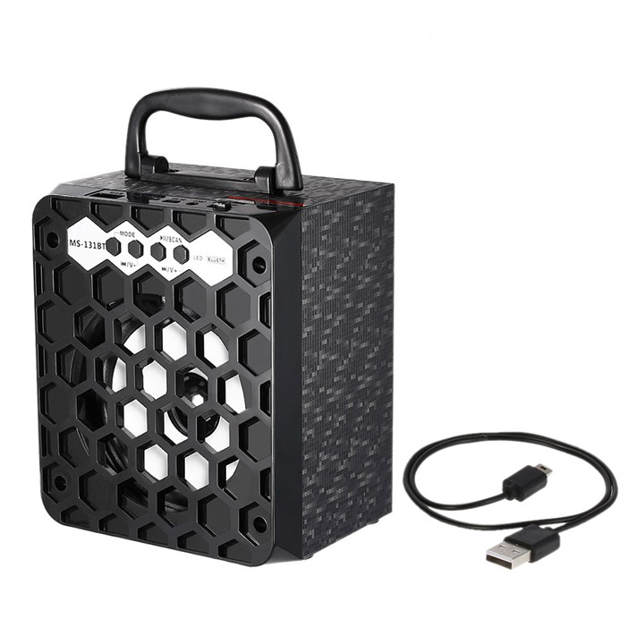 Loa gỗ Bluetooth xách tay MS-131BT