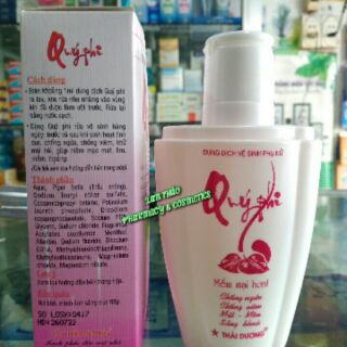 DUNG DỊCH VỆ SINH PHỤ NỮ QUÝ PHI ĐỎ 120ML GIÁ SỈ