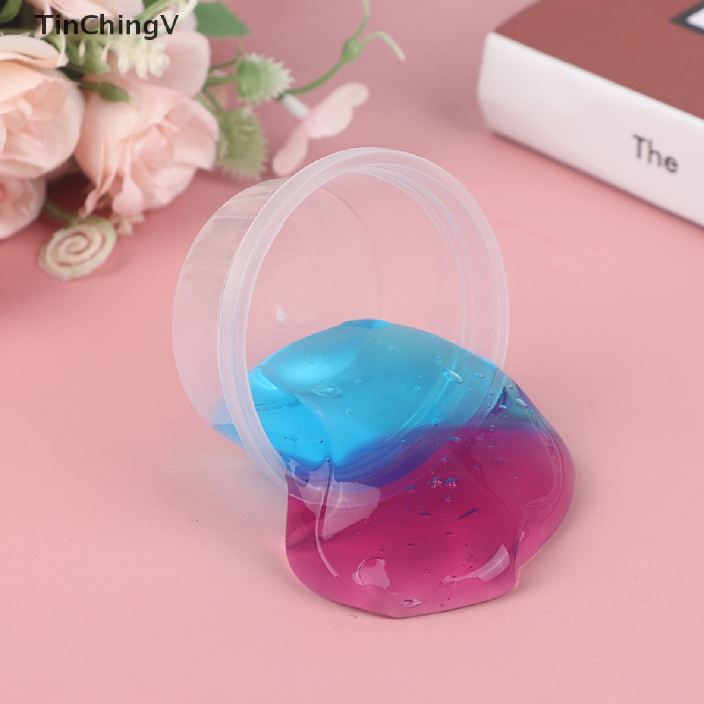 60ml Đồ Chơi Chất Nhờn Ma Quái Trong Suốt Nhiều Màu Sắc Đồ Chơi Giảm Căng Thẳng Cho Bé