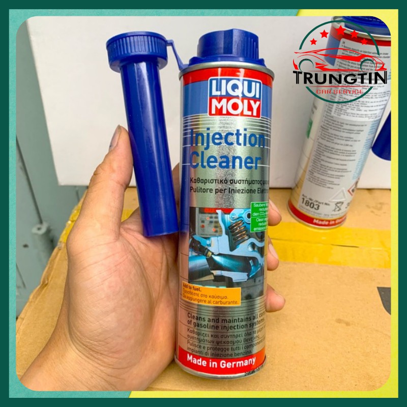 Dung Dịch phụ gia  Xúc kim phun xăng LiQui Moly  vệ sinh kim phun buồng đốt cho xe hơi xe ô tô xe máy.