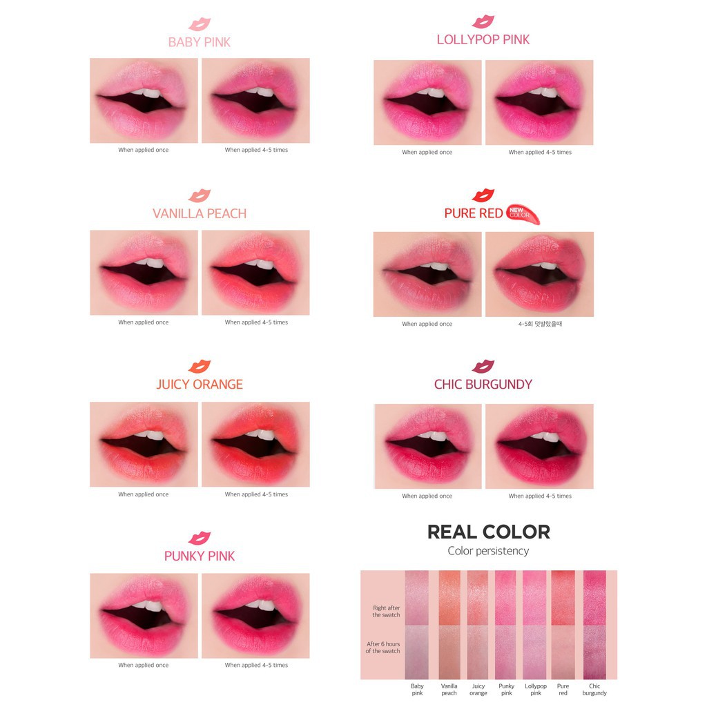 Son dưỡng môi có màu Secret Key Sweet Glam Tint Glow (3,5g)