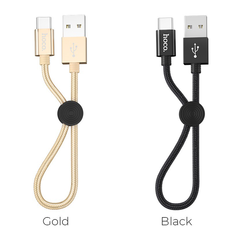 Cáp Sạc Nhanh 3.0 Type-C Hoco X35 - Siêu Ngắn Phù Hợp Pin Dự Phòng, Tương Thích Samsung, Oppo, Xiaomi,...[CHÍNH HÃNG]