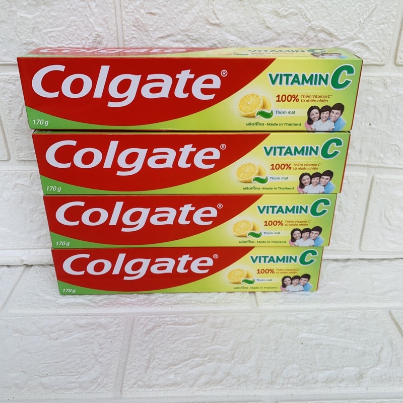 kem đánh răng colgate vitamin c 170g