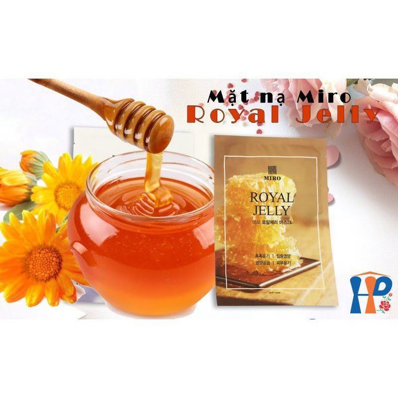 Mặt Nạ Dưỡng Da Sữa Ong Chúa Miro Royal Jelly Mask