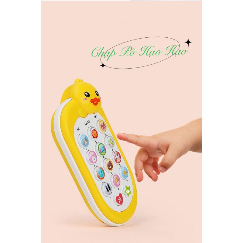 ĐỒ CHƠI ĐIỆN THOẠI IPHONE VỊT VÀNG