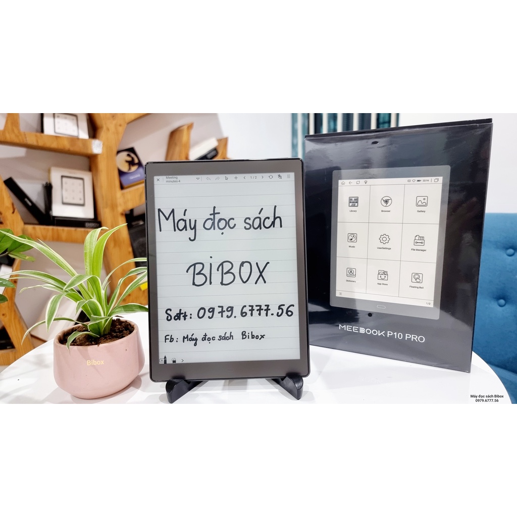 Máy đọc sách Meebook P10 Pro 10" 2022 - Tặng kho sách của Bibox - Hàng chính hãng - Mới 100%