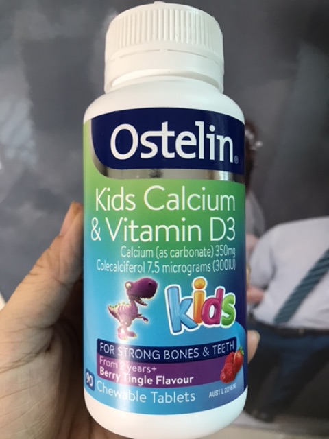 Ostelin kids calcium & vitamin D3 90 chewable