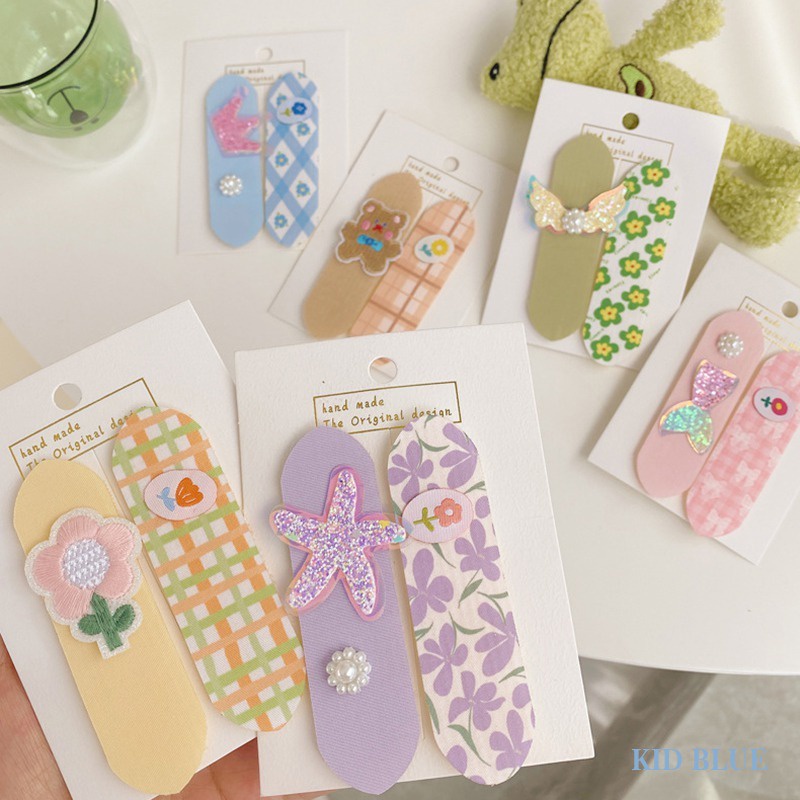 Kẹp Tóc Không Làm Tổn Thương Tóc Dành Cho Bé Gái