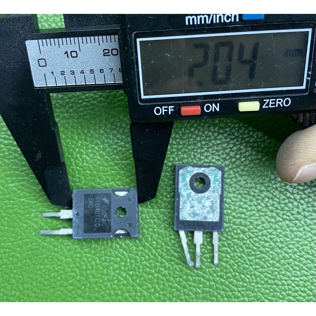 IGBT 40T120 FGH40T120 chịu dòng 40A 1200V hàng tháo máy, loại tốt - linh kiện điện tử QUỲNH DIỄN
