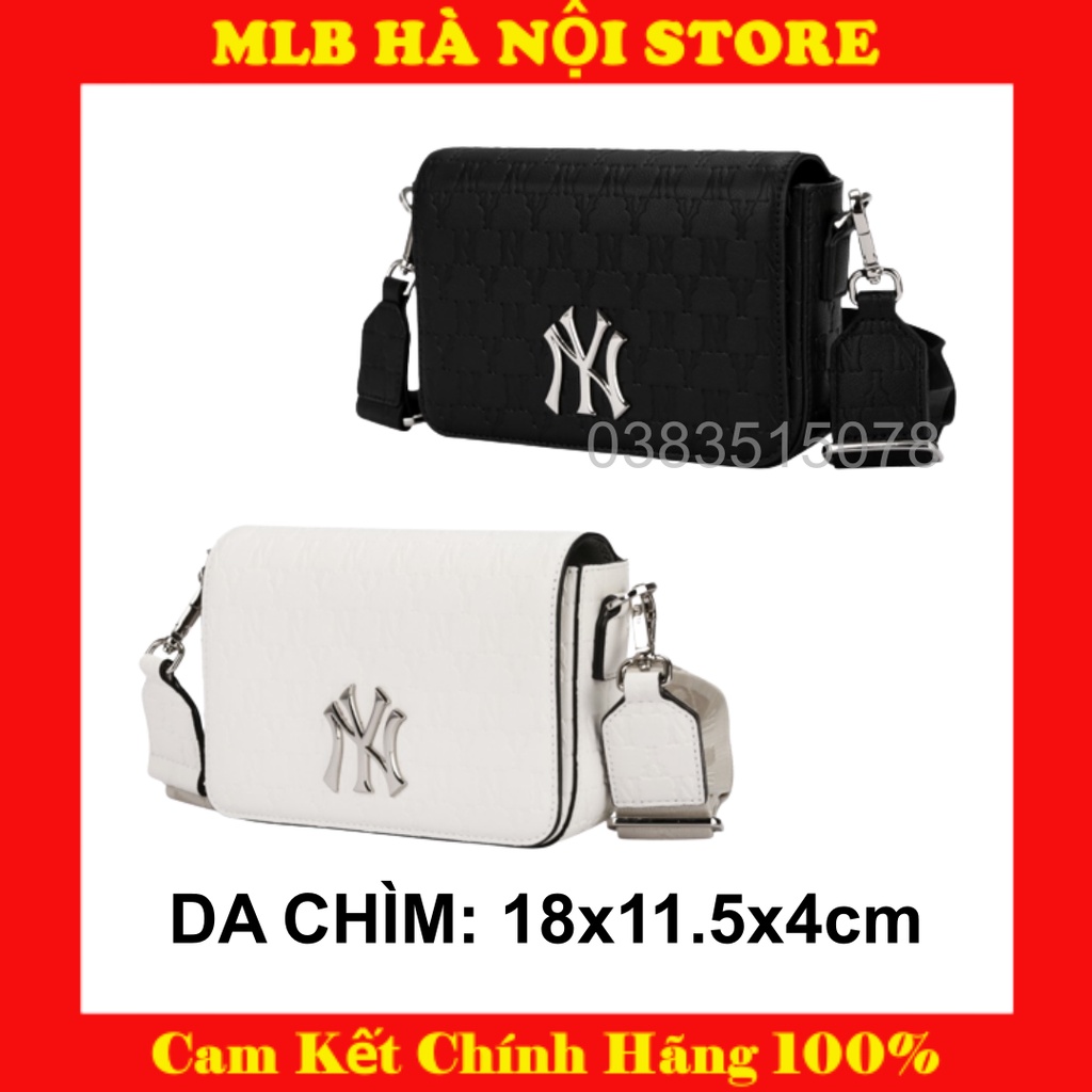 Túi MLB Túi đeo chéo khoác vai Monogram Hoody NY Cam kết chính hãng 100%