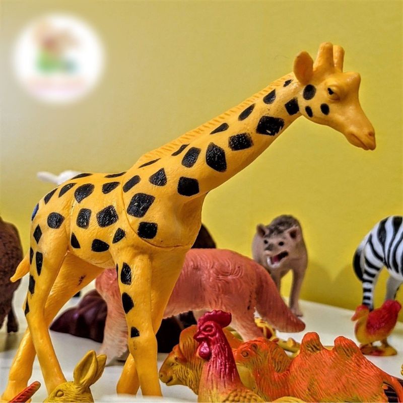 BỘ MÔ HÌNH ĐỘNG VẬT, THÚ RỪNG 58 CHI TIẾT (loại không MÙI)