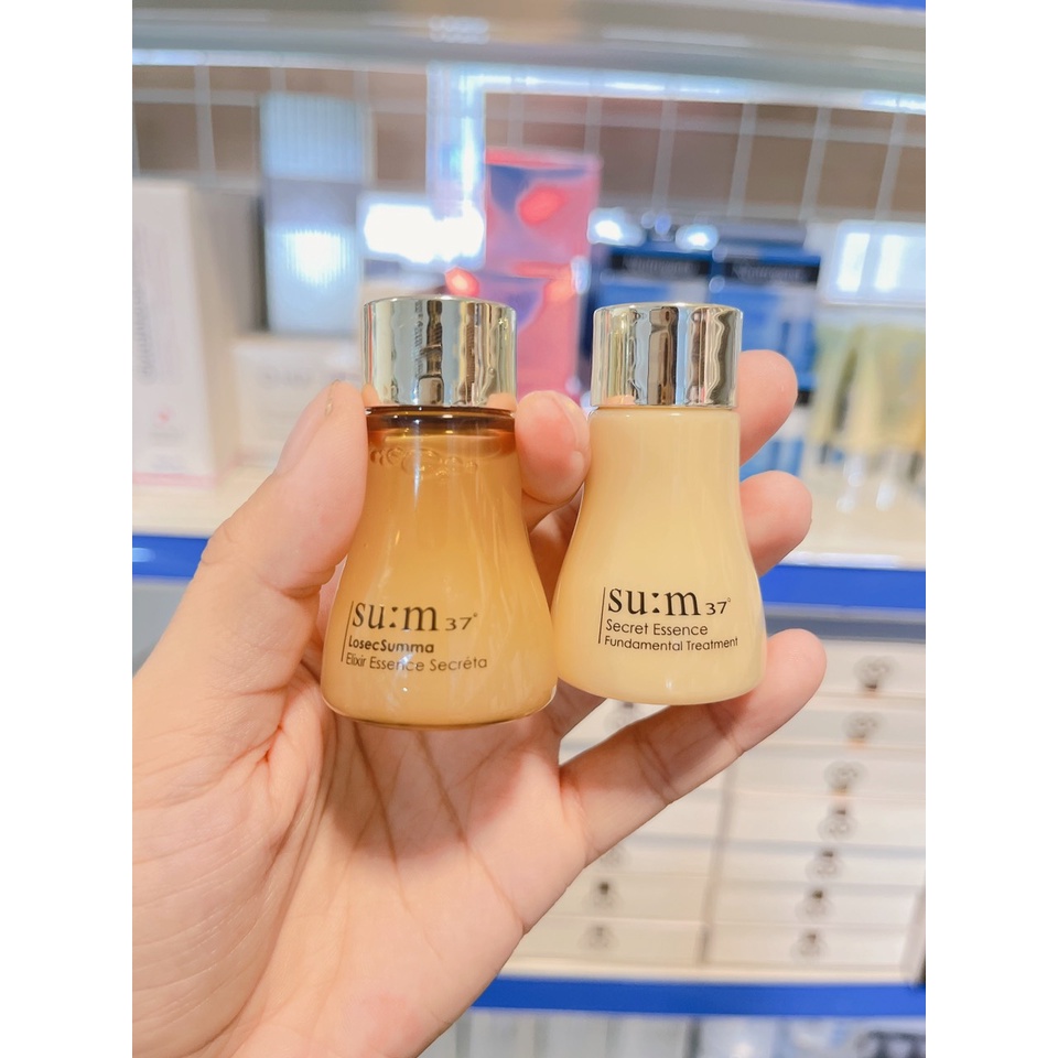Lọ Nước thần Sum37 giải quyết tất cả các vấn đề về da làm sáng và căng bóng dai Sum37 Secret Essence 12ml