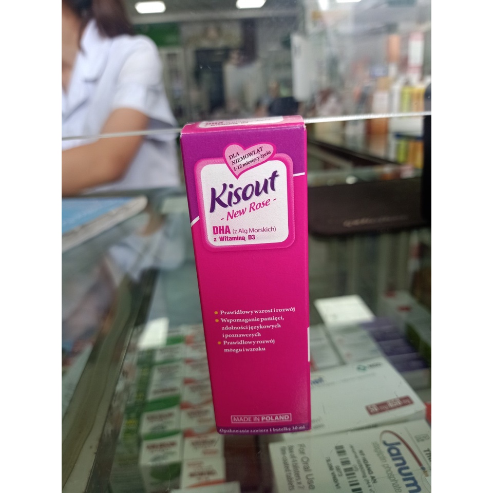 KISOUT - BỔ SUNG DHA VÀ VITAMIN D3