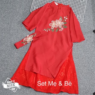Áo dài tơ sọc