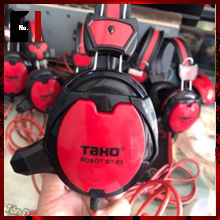 Tai Nghe Gaming Chụp Tai Headphone Có Dây TAKO GT03 - Tai Nghe Game Thủ Có Mic Máy Vi Tính Laptop Pc | BigBuy360 - bigbuy360.vn