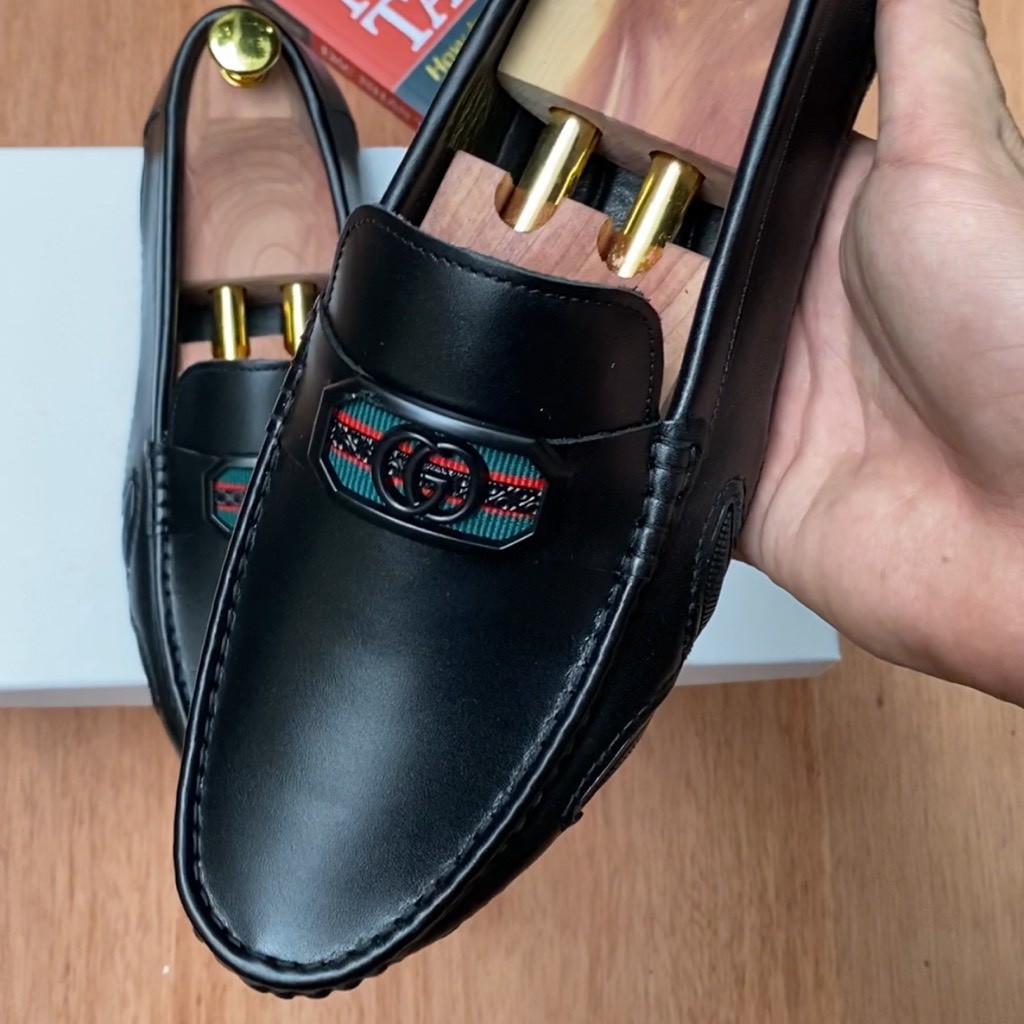 Giày da nam cao cấp da bò nguyên tấm mềm mại bảo hành 1 năm Gn383 | BigBuy360 - bigbuy360.vn