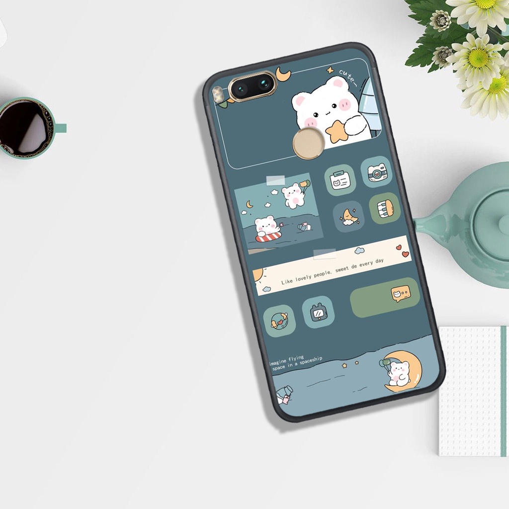 [ HOT BỎNG TAY] ỐP LƯNG XIAOMI  MI 5X/MI A1, IN HINH CHIBI PHI HÀNH GIA ĐÁNG YÊU, SIÊU CUTE.