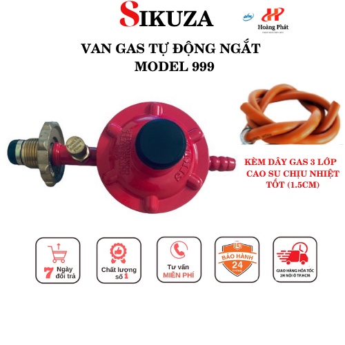 Van Điều Áp Ngắt Gas Tự Động SIKUZA V999