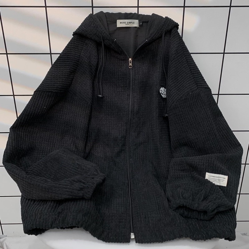 [SẴN ẢNH THẬT] Áo Khoác Nhung Nổi Jacket VIGO From Rộng Nam Nữ Unisex Phong Cách Ulzzang