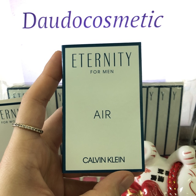 [ vial ] Nước hoa Calvin Klein Eternity Air For Women - CK Eternity Air For Men EDT 1.2ml | BigBuy360 - bigbuy360.vn