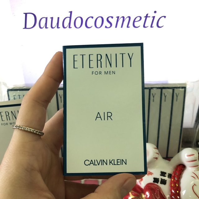 [ vial ] Nước hoa Calvin Klein Eternity Air For Women - CK Eternity Air For Men EDT 1.2ml