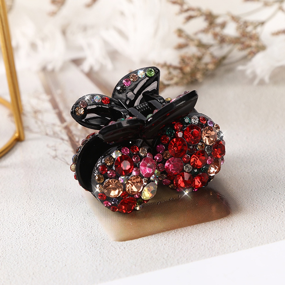 Haimeikang Kẹp tóc hình quả cherry xinh xắn dành cho nữ