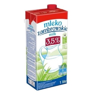 SỮA TƯƠI NGUYÊN KEM MLEKO ZAMBROWSKIE 1L