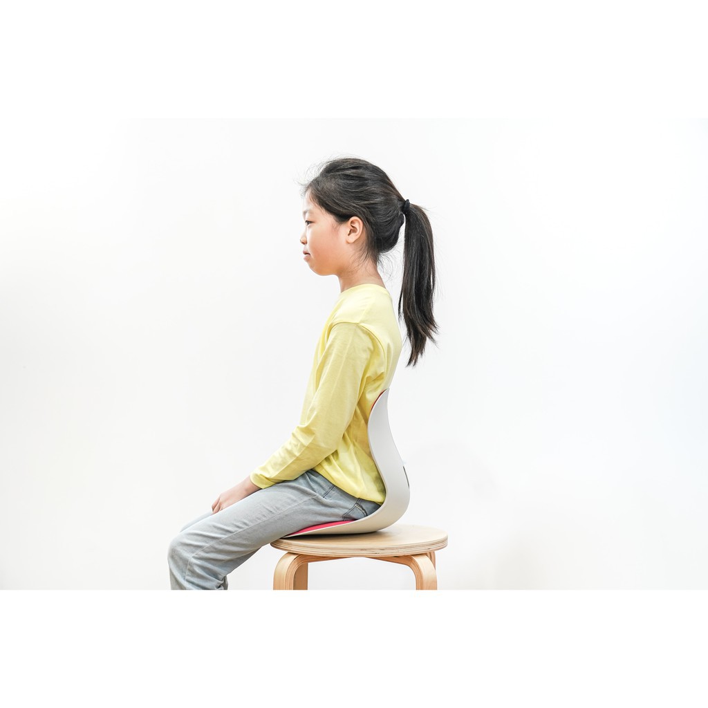 Ghế Curble Chair KIDs Xanh điều chỉnh tư thế ngồi chuẩn, giảm áp lực cho cột sống - [CHÍNH HÃNG ABLUE ] Made in Korea