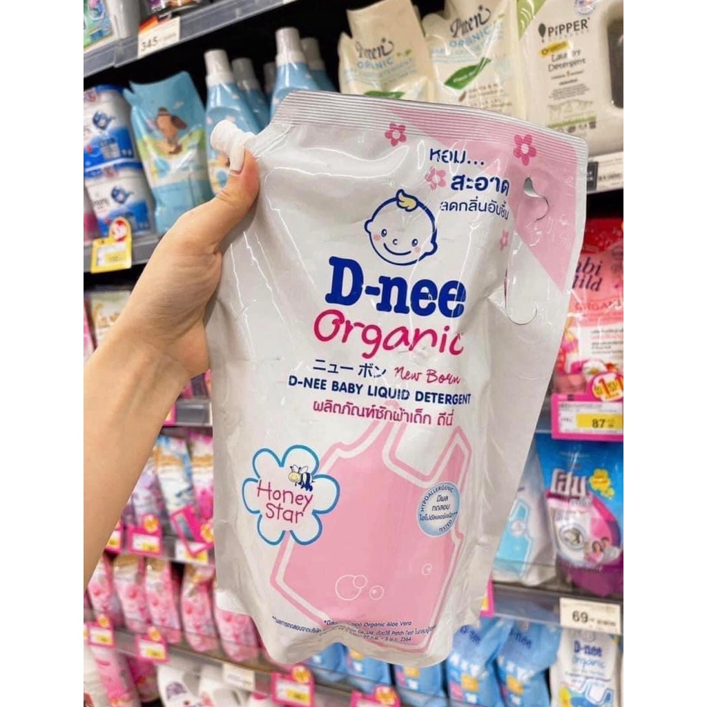 Nước Giặt Dnee Cho Bé Sơ Sinh - Hàng Nội Địa Thái Lan -  Hương Thơm Bền Lâu