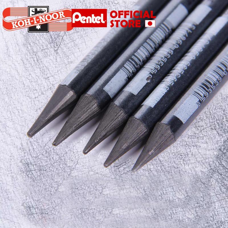 Chì Than Đặc Kí Họa Koh-I-Noor Progresso 8911 - HB 2B 4B 6B 8B | Chì Không Gỗ Vỏ Sơn | Họa Sĩ Phác Thảo Chuyên Nghiệp