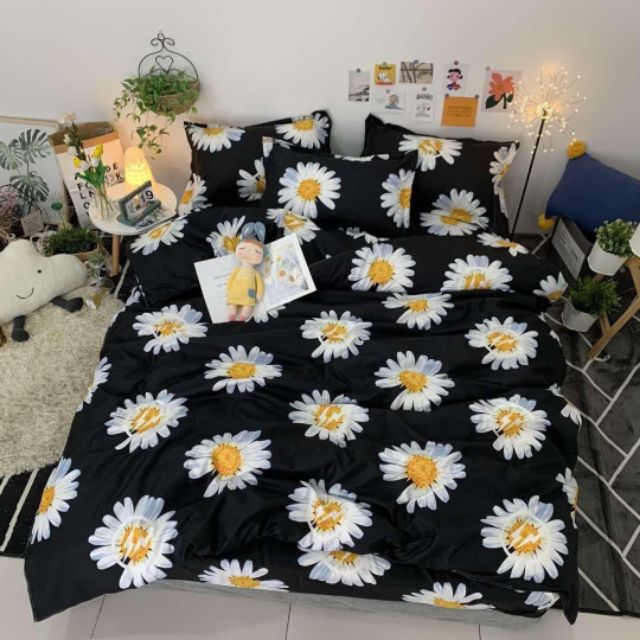 Bộ cotton poly Cúc Trend