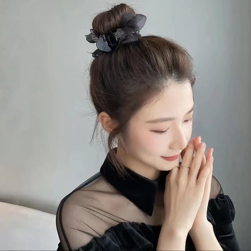 Kẹp Tóc Hình Nơ Cỡ Lớn Phong Cách Hàn Quốc Xinh Xắn Cho Nữ