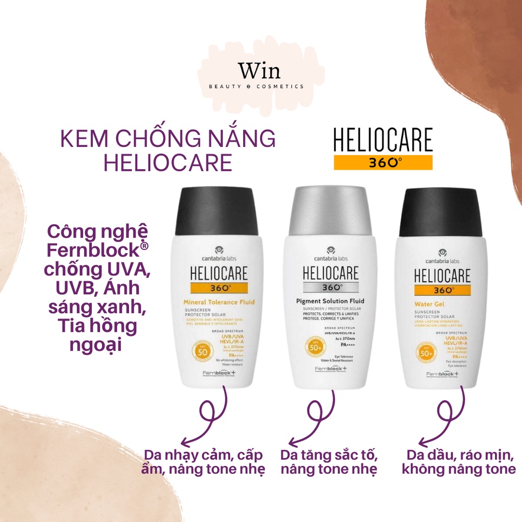 Kem chống nắng Heliocare dành cho da treatment