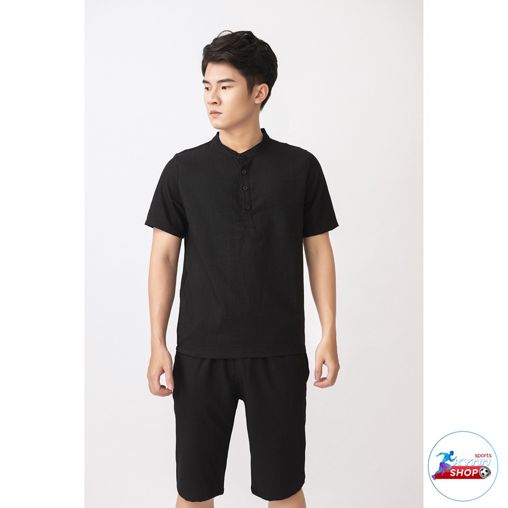 Bộ quần áo chất liệu vải đũi thoáng mát thời trang nam Kynn shop