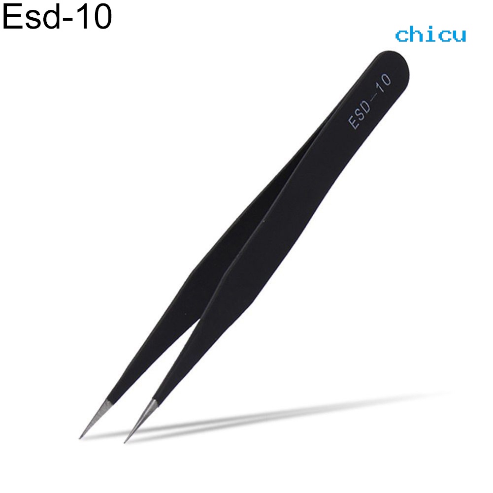 1 Nhíp Sửa Chữa Esd Bằng Thép Không Gỉ Chống Tĩnh Điện An Toàn