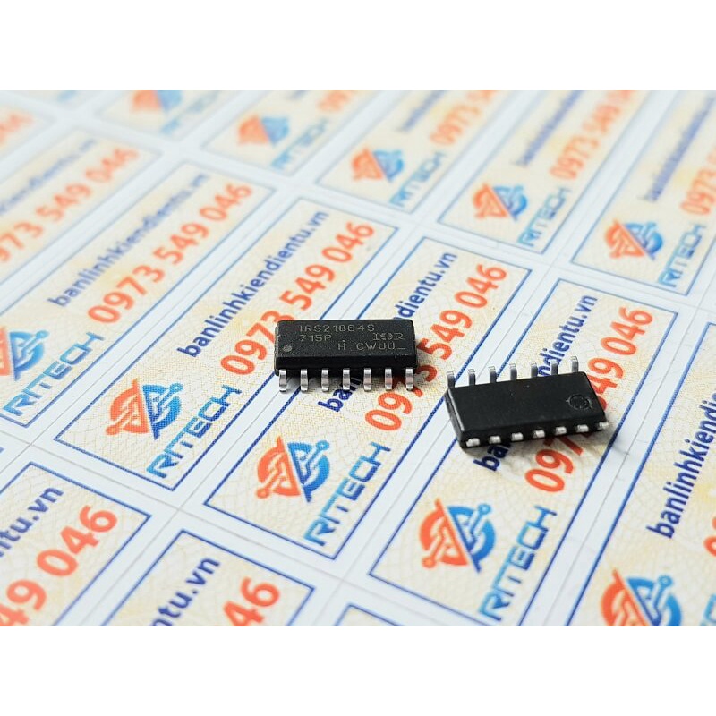 [Combo 3 chiếc] IRS21864S IC điều khiển SOP-14