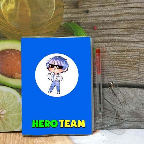 Sổ tay Hero Team (Tặng kèm cây bút viết) Mẫu 03