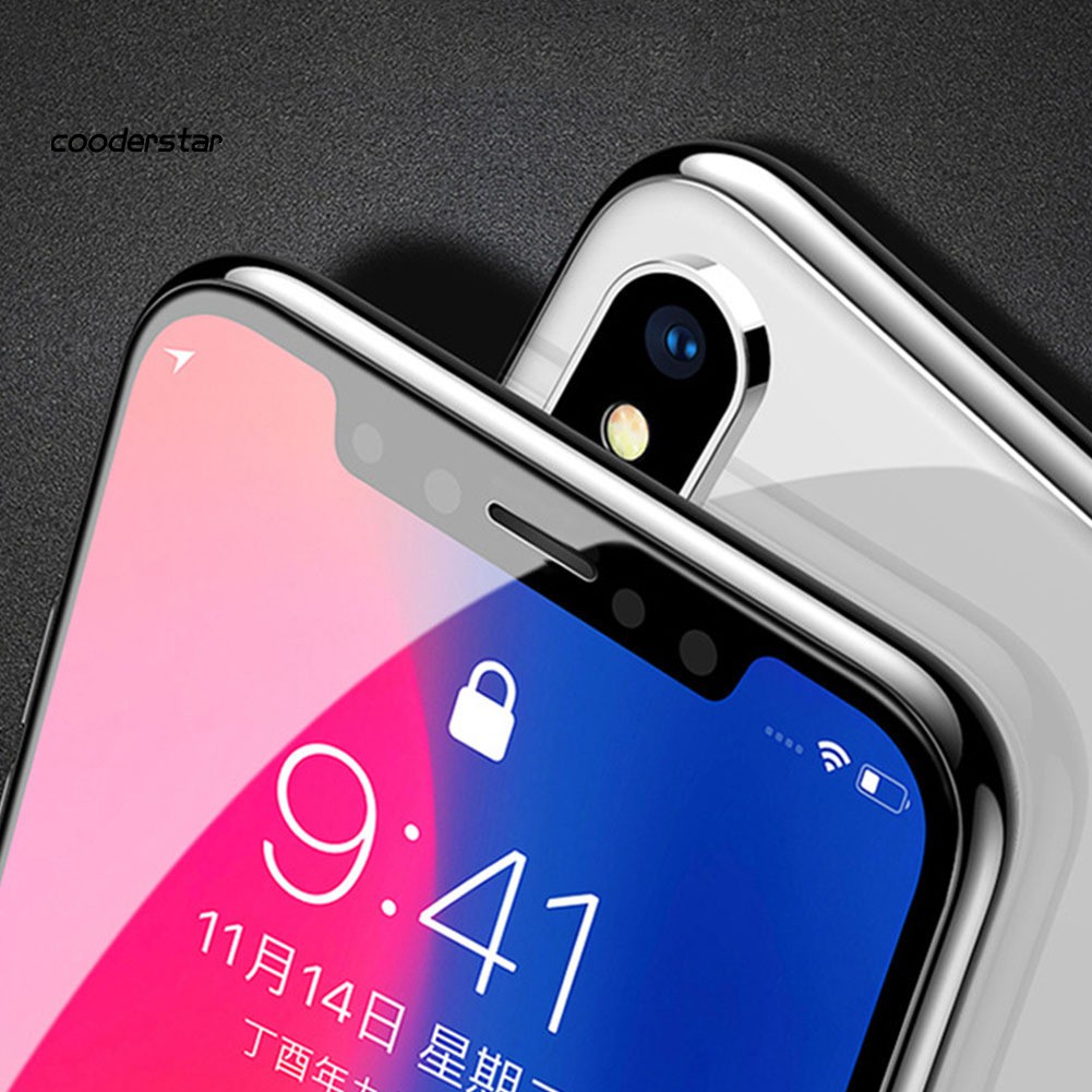 Kính Cường Lực 10d Chống Sốc Cho Iphone Xs / Xs Max / Xr / X / 6s / 7 Plus / 8