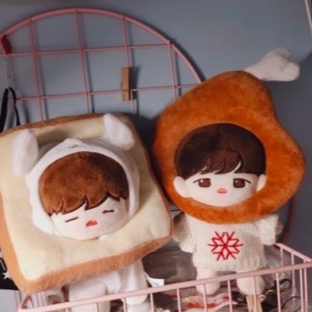 Mũ bánh mì cho doll 15,20cm