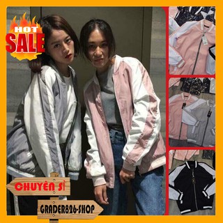 Áo Khoác Dù Nam Nữ Unisex - Áo Khoác Bombers Jacket SỌC TAY Siêu Hot(FREESHIP)